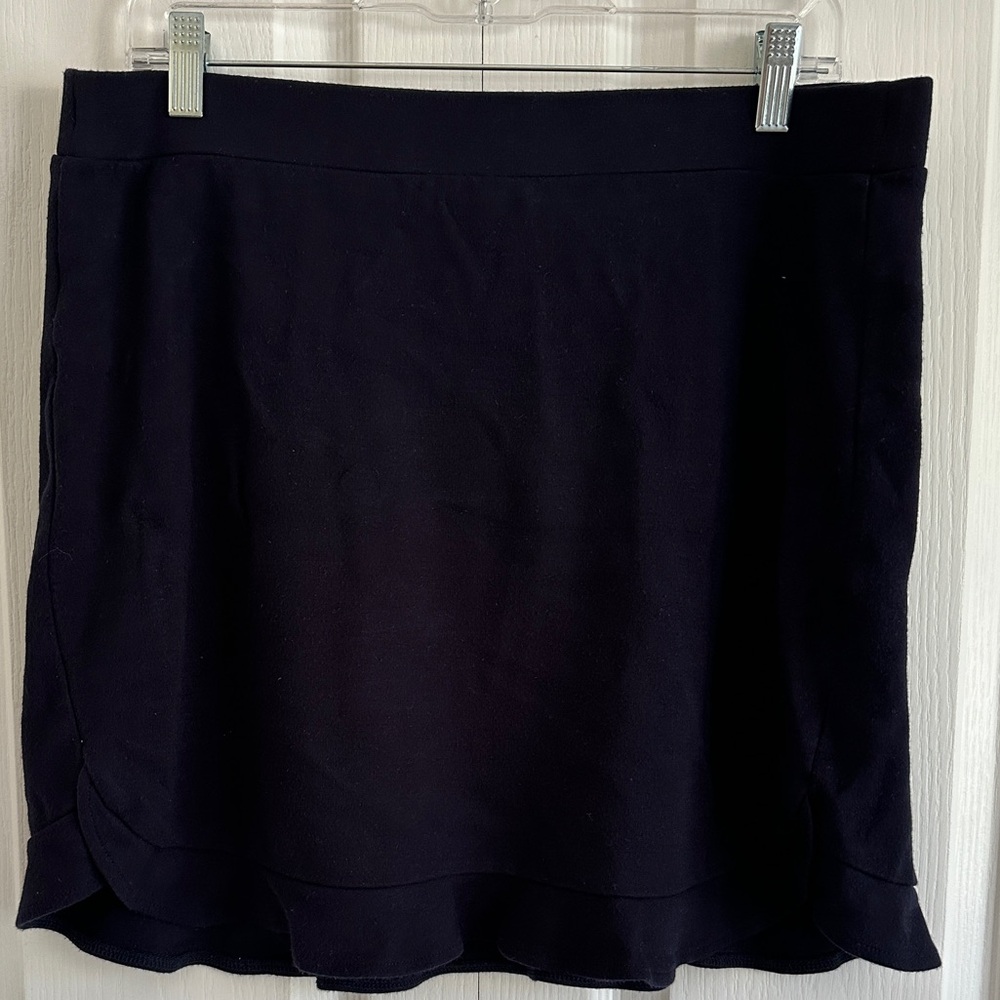 LOFT Flounced Hem Skirt